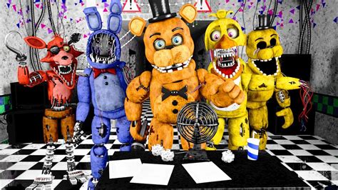 АНИМАТРОНИКИ ОХРАНЯЮТ ПИЦЦЕРИЮ ФНАФ 2 FNAF COOP - YouTube