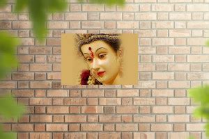 Wall Poster|Hindu Religious Poster|Maa Shera wali Poster|Decorative ...