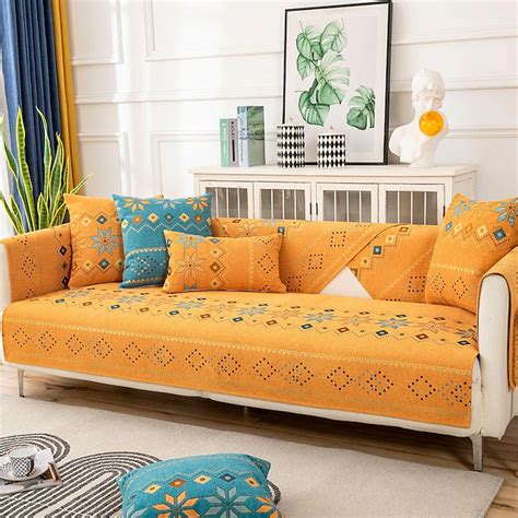 Boho Style Sofa Slipcover Sofa Seat Cover Sectional Couch Covers ...