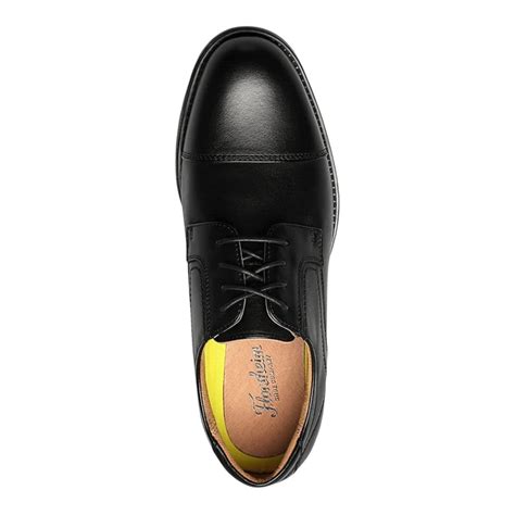 Florsheim Men's Center Cap Toe Leather Oxfords Black Size 11