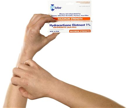Hydrocortisone Maximum Strength Ointment 1% 1 oz (3 Pack) | Anti-Itch Relief for Redness ...