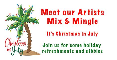 Meet Our Artists / Christmas in July, The Artistic Flip Flop, Venice ...