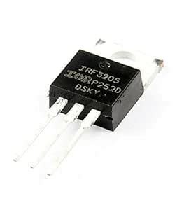 Generic 2pcs IRF3205 3205 N-Channel 55V 110A MOSFET New : Amazon.in ...