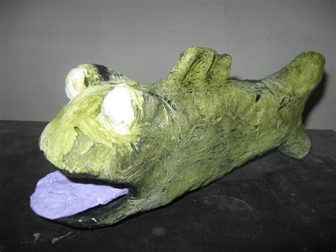 Image result for Paper Mache Pattern Fish