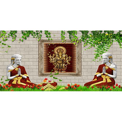 1X1.5 Welcome Lady Poster Tiles - Glossy Finish, Vibrant Design at ...
