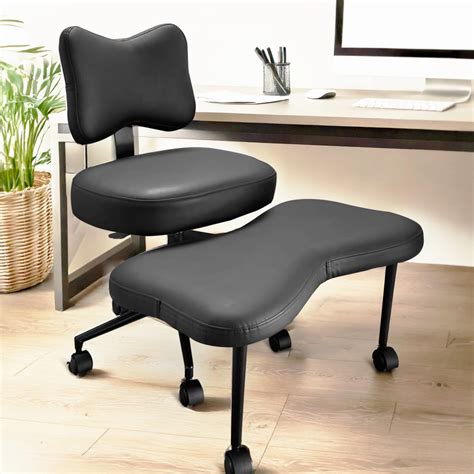 Meditation Chair Cross Legged ADHD Office Chair for Adults with Wheels ...