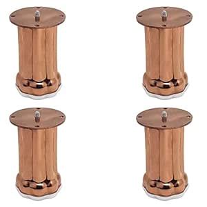 HYDERON Furniture Legs 4", Furniture Feet, Heavy Duty Sofa Legs, Modern ...
