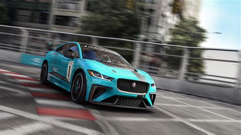 Jaguar I PACE eTROPHY Electric Race Car 4K Wallpaper | HD Car ...