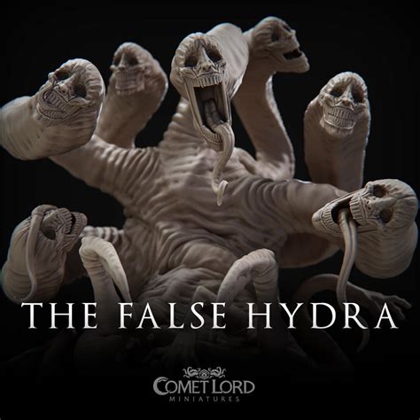 ArtStation - The False Hydra - Miniature Sculpt