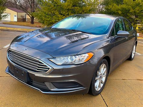2017 Ford Fusion SE - 97k (Gray) - Fleet & Lease Auto Sales