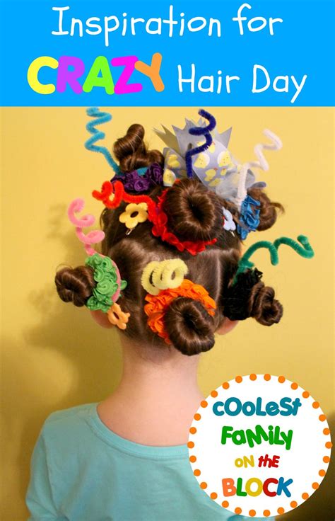 Silly Wacky Crazy Seuss Hair Day | Coolest Family on the Block | Crazy ...