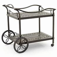 Image result for Patio Serving Carts on Wheels