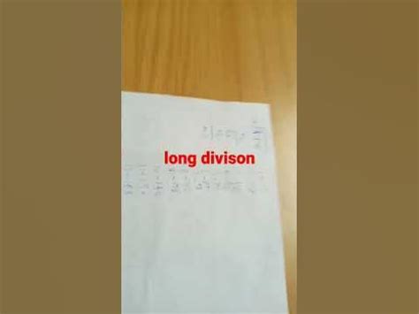 Image result for Longdivison Explained