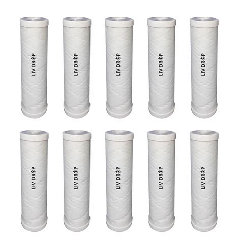 Liv Drop Pre Filter, POWP-Sediment Filter Cartridge10'' Thread WCAP ...
