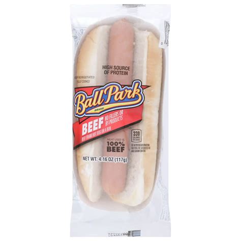 Ball Park® Beef Frank Hot Dog on a Bun