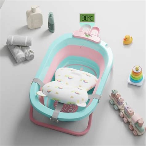 Buy StarAndDaisy Baby Bath Tub wiwth Temperature Sensor for New Born ...