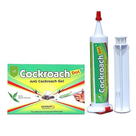 Cockroach Dot | Anti Cockroach gel with Neem extract(40gram) | Roach ...