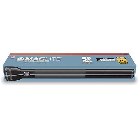 Maglite Heavy-Duty Incandescent 5-Cell D Flashlight in Display Box ...