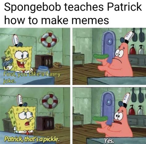 Funny Spongebob And Patrick Memes