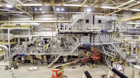 Little Rapids Corporation Paper Machine Rebuild | Boldt
