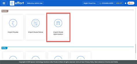 Import Route Optimization