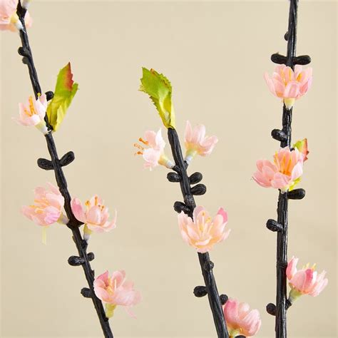 Buy Festoon Amour Artificial Plum Blossom Stick - 110cm from Home ...