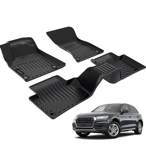 All Weather Floor Mats Liners for Audi Q5 2018-2024 SQ5/ Q5/Q5 PHEV TPE ...