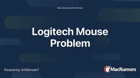 Logitech Mouse Problems 的图像结果