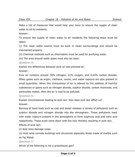 Image result for NCERT Class 8 Science Chapter 18 Solution