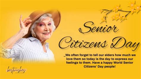 World Senior Citizen's Day 2022 Images, Wishes & Quotes