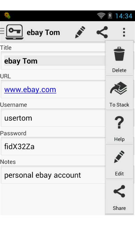 Data Vault - App on Amazon Appstore