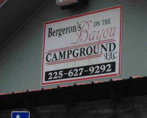 BERGERON'S ON THE BAYOU (Jarreau) - Campground Reviews & Photos ...