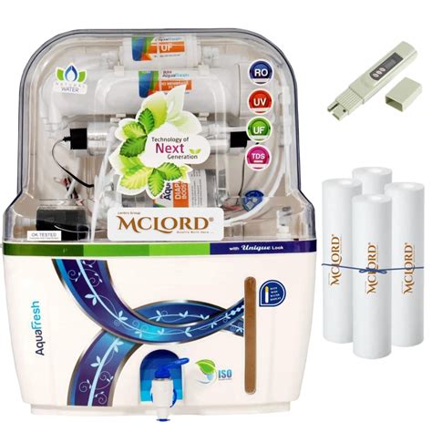 AQUA FRESH RO+UV+Taste Adjuster(MTDS) with Active Copper 12L water ...