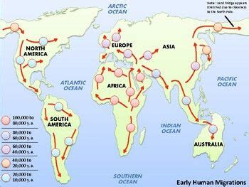 Map of Human Migration 的图像结果