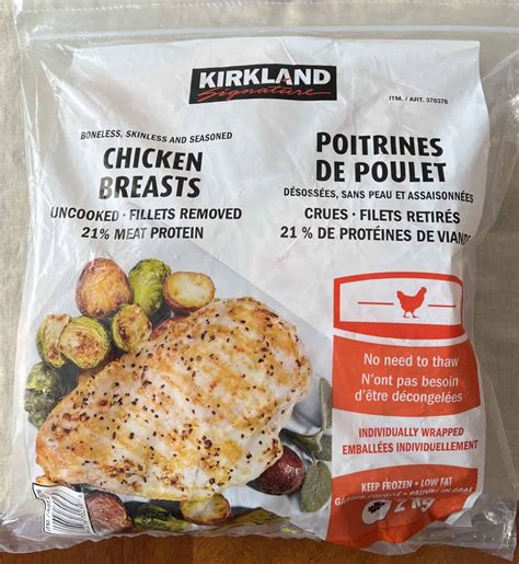 Costco Kirkland Signature Frozen Chicken Breasts Review - Costcuisine