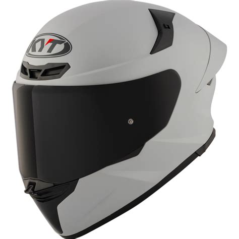 KYT TT Revo Plain Asphalt Grey Matt Helmet– Moto Central