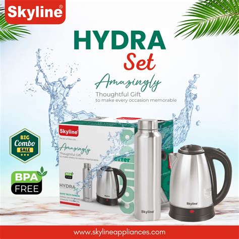Combo Products - Skyline Breakfast Set: Electric Kettle & Sandwich ...