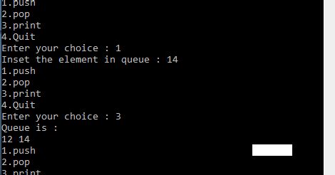 Image result for Queue Using Array in C Algorithm Execrise