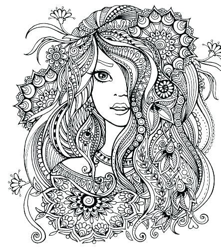 Difficult Coloring Pages 的图像结果