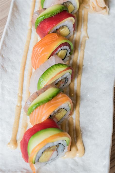 Rainbow Roll Calories