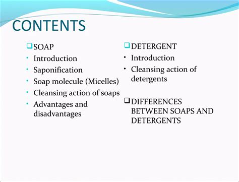 Soap and detergents | PPT