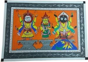 Ashmi Traditional Odisha Art Fully Handmade Paintings for Sri Jaganath ...