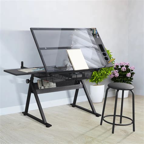 A Comprehensive Guide To The Versatile Drafting Table With Storage ...