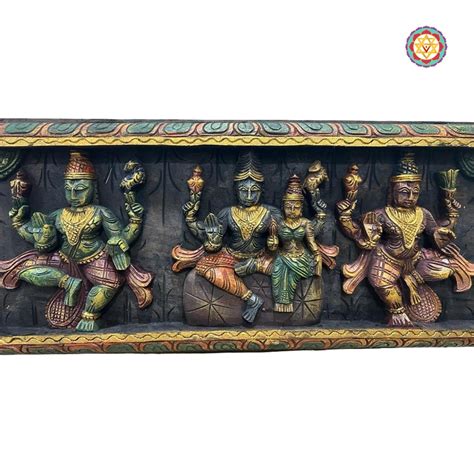 Shiva Parvati Wall Panel | Premium - Pretty Homes India