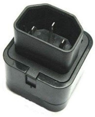 TECHGEAR IEC 320 C14 Male Plug to Universal Female Jack AC Power ...