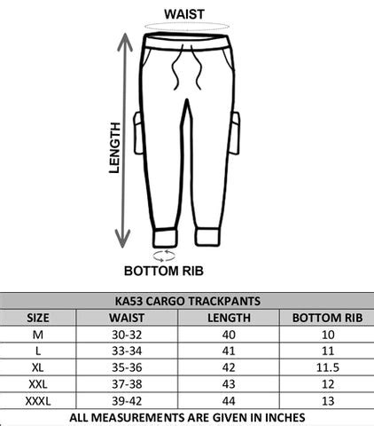 KA53 Cargo Midline zip trackpant – ka53mensclub