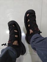 Fuel Soldier-06 Fisherman Sandals for Men (Black Red)