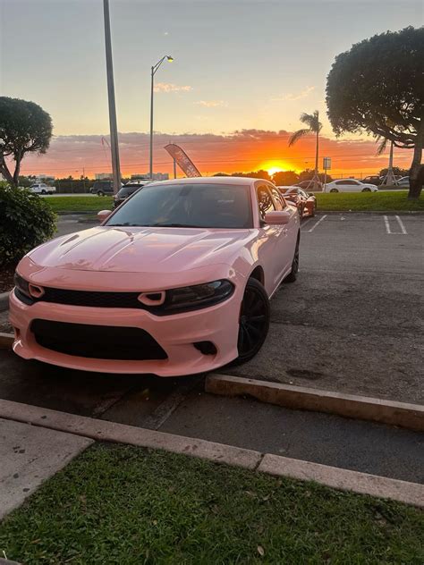 Pink Dodge Charger