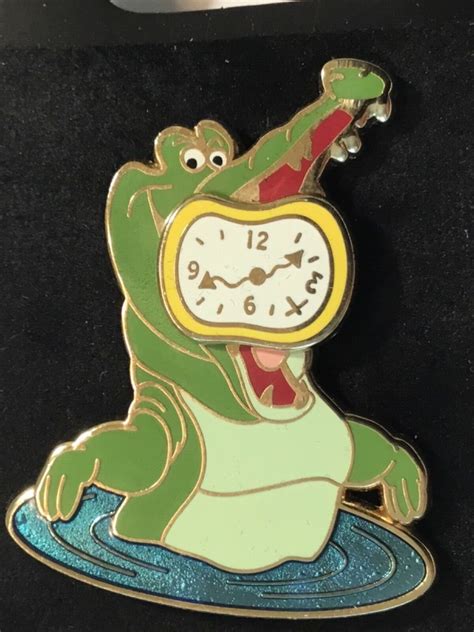 Peter Pan Crocodile Clock