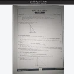 Mathematics Paper 5 - Class 10 PDF Download